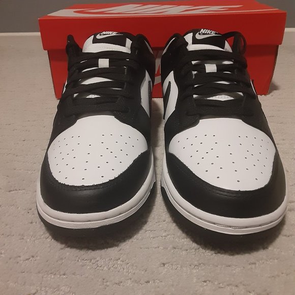 SIZE 12 - Nike Dunk Low Retro White Black Panda - DD1391-100 - AUTHENTIC NEW! - Picture 6 of 9